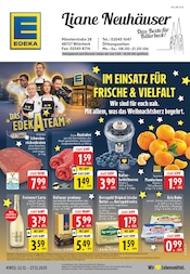 EDEKA Nottuln Prospekt der aktuellen Woche, gültig von 22.12.2025 bis 27.12.2025 Aktueller EDEKA Nottuln Prospekt "Aktuelle Angebote" mit 26 Seiten
