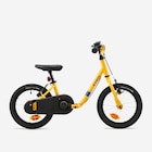 Kinderfahrrad 2-in-1 Laufrad 14 Zoll Discover 500 gelb von BTWIN im aktuellen Decathlon Prospekt