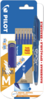 Roller FriXion Ball + recharges + gomme - PILOT en promo chez Monoprix Forum Des Halles Roller FriXion Ball + recharges + gomme - PILOT dans le catalogue Monoprix Forum Des Halles