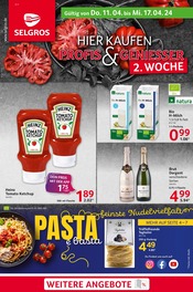 Aktueller Selgros Supermarkt Prospekt in Mühltal und Umgebung, "cash & carry" mit 24 Seiten, 11.04.2024 - 17.04.2024