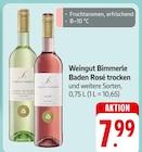 Blanc de Blancs oder Baden Rosé trocken bei E center im Offenburg Prospekt für 7,99 €