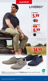 Chaussures Homme Angebote im Prospekt "Le vrai prix des bonnes choses" von Lidl Chaussures Homme Angebote im Prospekt "Le vrai prix des bonnes choses" von Lidl auf Seite 43
