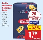 Italienische Collezione Pasta im Angebot bei Netto Marken-Discount in Freiberg Italienische Collezione Pasta Angebote von Barilla bei Netto Marken-Discount Freiberg für 1,79 €