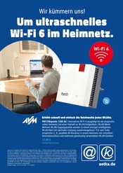Aktueller aetka Gelsenkirchen Prospekt "Wir kümmern uns! Um ultraschnelles Wifi 6 im Heimnetz" mit 1 Seite