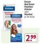 Bad Emser Pastillen Kräuter oder Menthol von Emsan im aktuellen Rossmann Prospekt