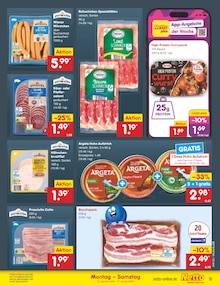 Fleisch im Netto Marken-Discount Prospekt "Aktuelle Angebote" mit 54 Seiten (Mainz)