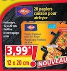 Papier Cuisson pour Air Fryer - ALBAL en promo chez Norma Mulhouse à 3,99 €