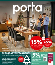 porta Möbel Prospekt für Springe mit 8 Seiten porta Möbel Prospekt für Springe: "Mach das Leben komplett", 8 Seiten, 27.11.2023 - 02.12.2023