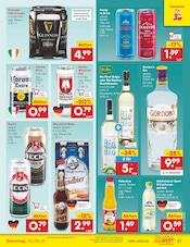 Spirituosen im Netto Marken-Discount Prospekt in Amberg Aktueller Netto Marken-Discount Prospekt mit Spirituosen, "Aktuelle Angebote", Seite 25