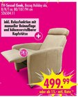 TV-Sessel Genk für 499,99 € bei SB Möbel Boss im Angebot TV-Sessel Genk im aktuellen SB Möbel Boss Prospekt