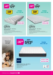 Promos Matelas dans le catalogue "LA RENTRÉE C'EST CLASSE" de Pulsat Matelas en promo dans le catalogue Pulsat à la page 8