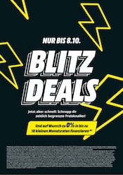 Aktueller MediaMarkt Saturn Elektromärkte Prospekt in Stadtprozelten und Umgebung, "BLITZDEALS" mit 1 Seite, 07.10.2025 - 08.10.2025
