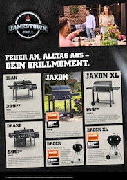 Holzkohlegrill im OBI Prospekt "BIBERSTARKE ANGEBOTE" auf Seite 22