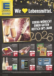Aktueller E center Supermarkt Prospekt in Faulbach und Umgebung, "Wir lieben Lebensmittel!" mit 28 Seiten, 29.12.2025 - 03.01.2026