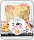 2 crêpes jambon fromage - CRÊPERIE JARNOUX dans le catalogue Intermarché Super