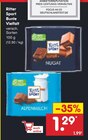 Bunte Vielfalt im Angebot bei Netto Marken-Discount in Mühlhausen Bunte Vielfalt Angebote von Ritter Sport bei Netto Marken-Discount Mühlhausen für 1,29 €