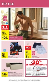 Boxer Homme en promo dans le catalogue Carrefour à la page 63