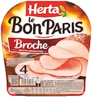 Le Bon Paris - HERTA en promo chez Colruyt Le Bon Paris - HERTA dans le catalogue Colruyt