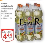 Aktiv Schorle im Angebot bei GLOBUS in Wolfenbüttel Aktiv Schorle Angebote von Extaler bei GLOBUS Wolfenbüttel für 4,44 €