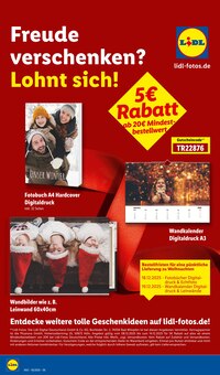 Fotoalbum Angebot im Lidl Prospekt, gültig von 08.12.2025 bis 13.12.2025 Fotoalbum Angebot im aktuellen Lidl Prospekt auf Seite 70