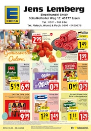 EDEKA Prospekt "Aktuelle Angebote" für Essen, 28 Seiten, 30.03.2026 - 04.04.2026