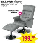 Sessel Ida mit Hocker für 199,99 € bei SB Möbel Boss im Angebot Sessel Ida mit Hocker im aktuellen SB Möbel Boss Prospekt