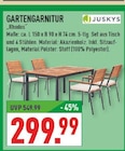 Gartengarnitur Rhodos von Juskys im aktuellen Marktkauf Prospekt