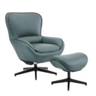 Sessel mit Hocker Angebote von opti living bei Opti-Wohnwelt Neubrandenburg für 499,00 €