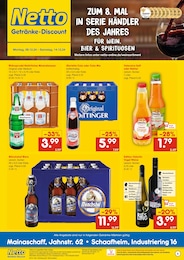 Netto Marken-Discount Prospekt für Schaafheim: "DER ORT, AN DEM DU IMMER AUSGEZEICHNETE PREISE FINDEST.", 2 Seiten, 09.12.2024 - 14.12.2024