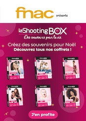 Catalogue Multimédia & Electroménager Fnac en cours à Saint-Florent-sur-Cher et alentours, "fnac présente laShootingBOX", 1 page, 13/11/2025 - 31/12/2025