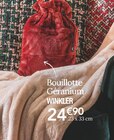 Bouillotte Géranium - WINKLER en promo chez Ambiance & Styles Strasbourg à 24,90 €