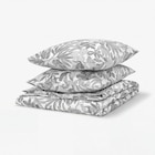 Bettwäsche-Set, 3-teilig weiß/schwarz 240x220/80x80 cm im Angebot bei IKEA in Beckum Bettwäsche-Set, 3-teilig weiß/schwarz 240x220/80x80 cm Angebote von BROKDRACENA bei IKEA Beckum für 14,99 €