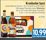 Aktuelle Krombacher Angebote bei EDEKA in Gießen Aktuelles Spezi Angebot bei EDEKA in Gießen ab 10,99 €