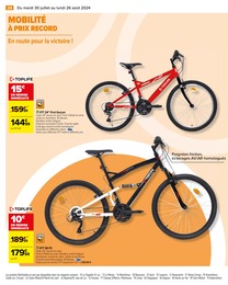 Offre Vélo dans le catalogue Carrefour du moment à la page 26