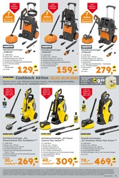 Globus-Baumarkt Hochdruckreiniger im Prospekt 
