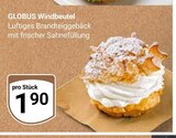 GLOBUS Castrop-Rauxel - Luftiges Brandteiggebäck Angebot im Prospekt Luftiges Brandteiggebäck bei GLOBUS im Castrop-Rauxel Prospekt für 1,90 €