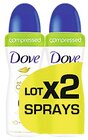 Déodorant spray compressé anti transpirant - DOVE en promo chez Casino Supermarchés Brest à 4,05 €