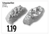 Schweinefilet bei EDEKA im Hopsten Prospekt für 1,19 €