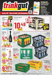 Aktueller Trinkgut Getränkemärkte Prospekt in Kölbingen und Umgebung, "Aktuelle Angebote" mit 6 Seiten, 10.11.2025 - 15.11.2025