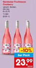 Fruchtsecco Cranberry von Gerstacker für 23,99 € bei Netto Marken-Discount im Angebot Fruchtsecco Cranberry von Gerstacker im aktuellen Netto Marken-Discount Prospekt