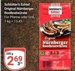 Aktuelle Bratwurst Angebote bei GLOBUS in Oberhausen Aktuelles Echte! Original Nürnberger Rostbratwürste Angebot bei GLOBUS in Oberhausen ab 2,69 €
