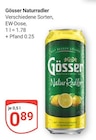 Aktuelle Radler Angebote bei GLOBUS in Mannheim Aktuelles NaturRadler Angebot bei GLOBUS in Mannheim ab 0,89 €