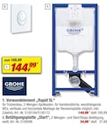 Vorwandelement „rapid Sl“ oder Betätigungsplatte „start“ Angebote von GROHE bei toom Baumarkt Grevenbroich für 34,99 €