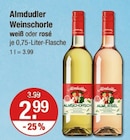 weiß oder rosé im V-Markt Prospekt weiß oder rosé von Almdudler im aktuellen V-Markt Prospekt für 2,99 €