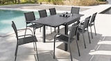 Table extensible Piazza aluminium 8 places - HESPÉRIDE à 279,00 € dans le catalogue Maxi Bazar