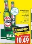 Beck's Pilsener von Beck's für 10,49 € bei E center im Angebot Beck's Pilsener von Beck's im aktuellen E center Prospekt