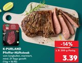 Pfeffer-Hüftsteak Angebote von K-PURLAND bei Kaufland Hofheim für 3,39 €
