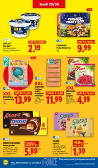 Promotion Fruits surgelés dans le prospectus Lidl, valable du 20/08/2026 au 26/08/2026 Promo Fruits surgelés dans le catalogue Lidl du moment à la page 18