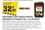 Promo Traitement anti traces vertes préventif et curatif 20 l + 5 l offerts à 32,50 € dans le catalogue Tout Faire à Grandpré