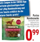 Hundesnacks Dentalife Angebote von Purina bei EDEKA Taufkirchen für 0,99 €